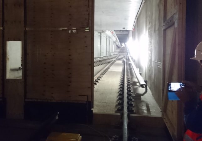 Projekt U5 alter Tunnel zum Lückenschluss